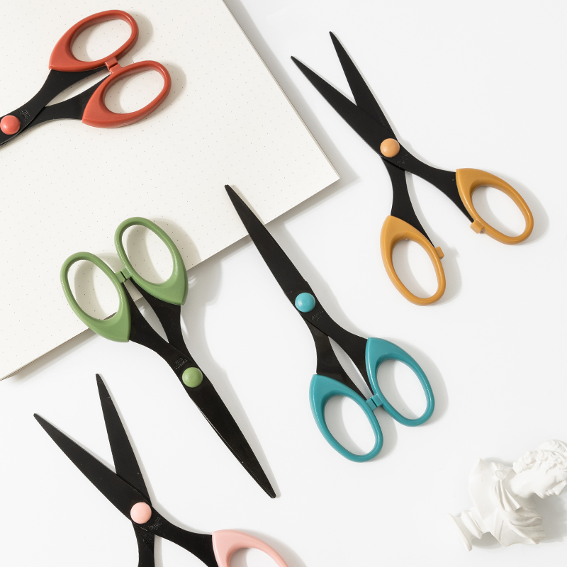 1-5Pcs Morandi Color Scissor S - Art Craft Stationery recension och pris