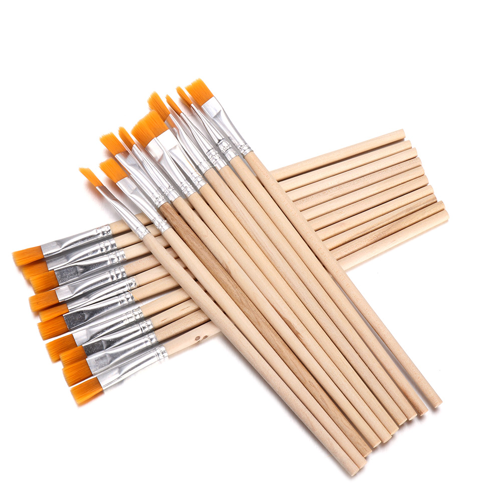 10Pcs/Set Flat/Tip Wood Handle - Calligraphy Pen Set recension och pris