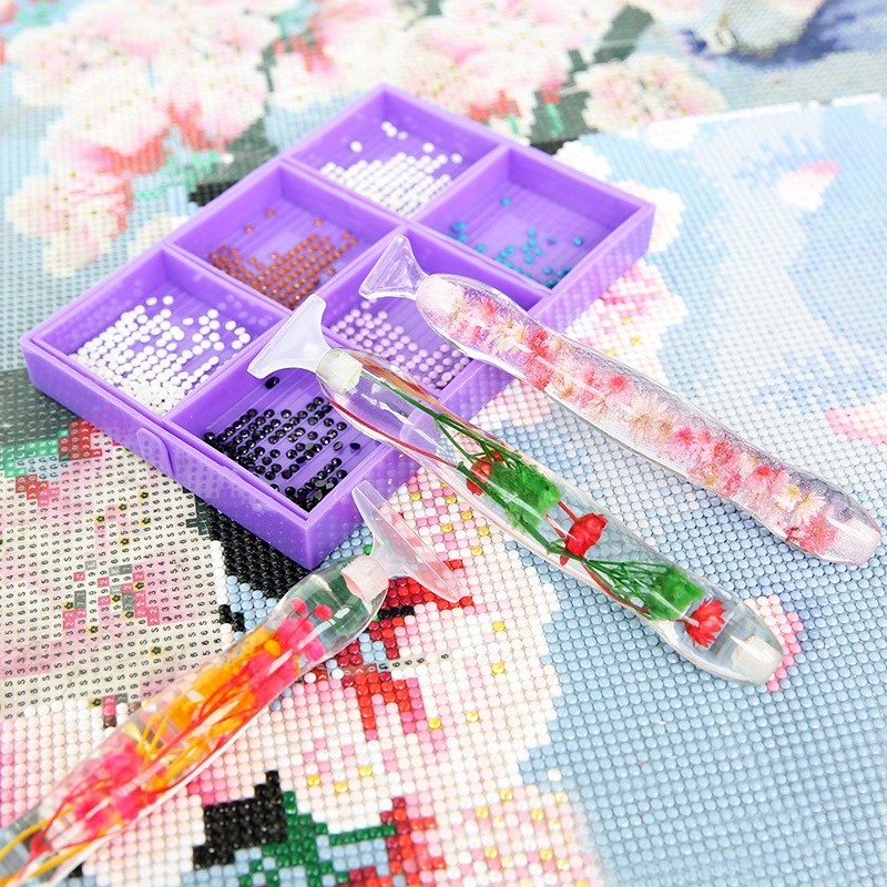 1set Flower Design Resin 5D Di - Art Y Craft recension och pris